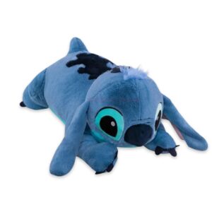Peluche Stitch 80cm oficial Disney Store, tumbado de perfil
