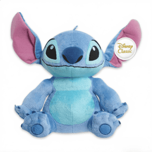Peluche Stitch Kawaii avec badge authenticité