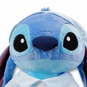 Peluche Stitch en pijama zoom en cara