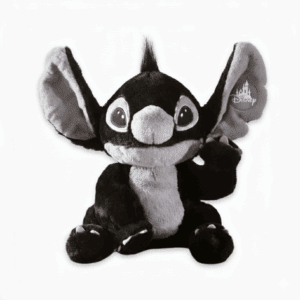 peluche stitch negro insignia oficial disney