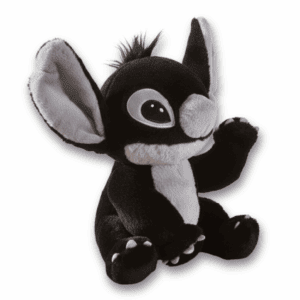 peluche Stitch negro vista 3/4