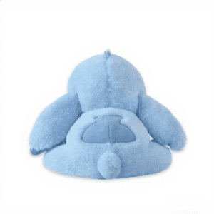 vista trasera peluche Stitch durmiendo