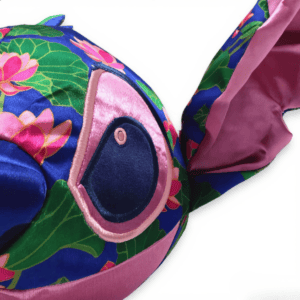 zoom cara Peluche Stitch Mulan