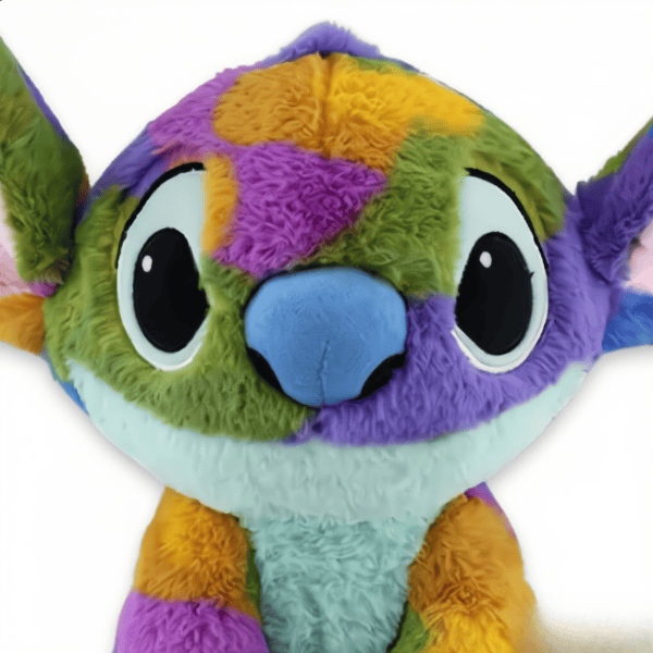 Primer plano rostro Peluche Stitch Multicolor
