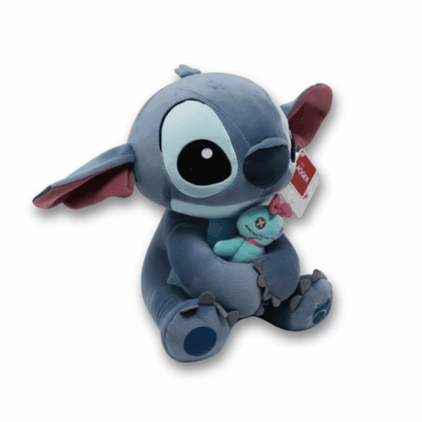 vista 3-4 Peluche Stitch 100 Años oficial Disney, 20cm