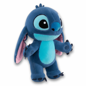 Peluche gigante Stitch azul vista 3/4