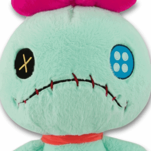 Peluche desaliñado zoom en cara