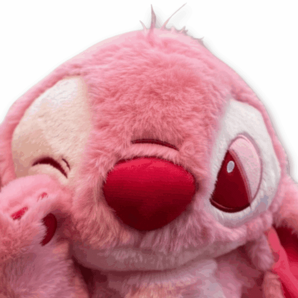 Peluche Stitch Sakura zoom cara