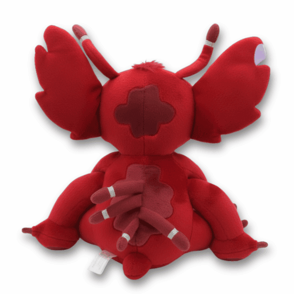 Vista trasera Peluche Stitch rojo