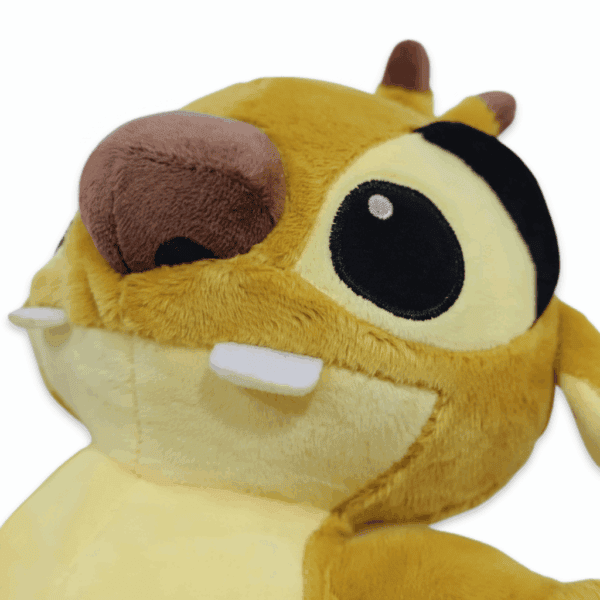 zoom cara peluche reuben stitch amarillo