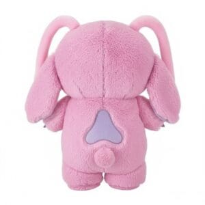 Bolsa de agua caliente Stitch rosa de espalda