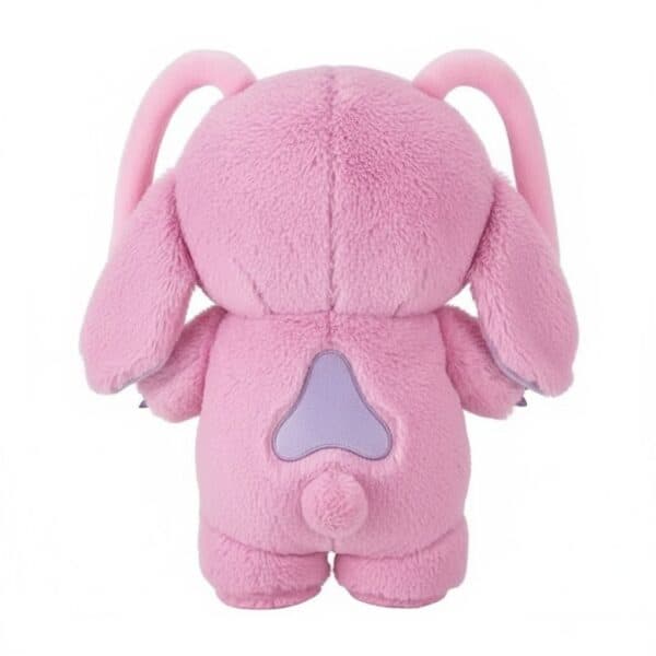 Bolsa de agua caliente Stitch rosa de espalda