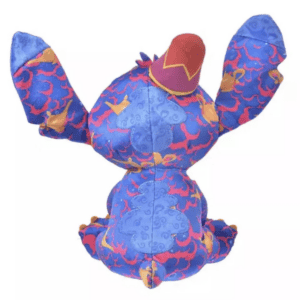 vista trasera Peluche Stitch Aladino