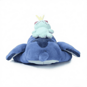 Vista trasera Peluche Stitch con Scrump