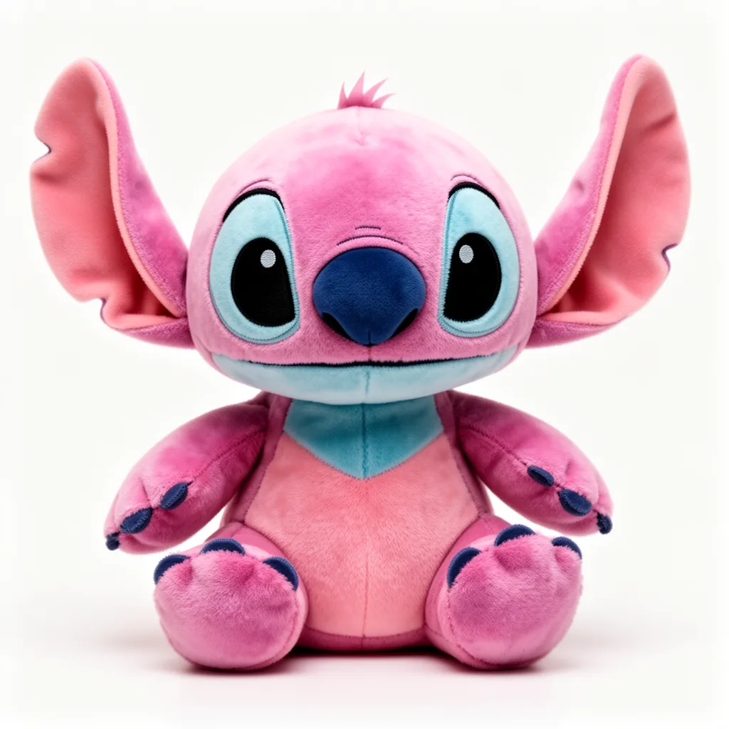 peluches stitch rosa